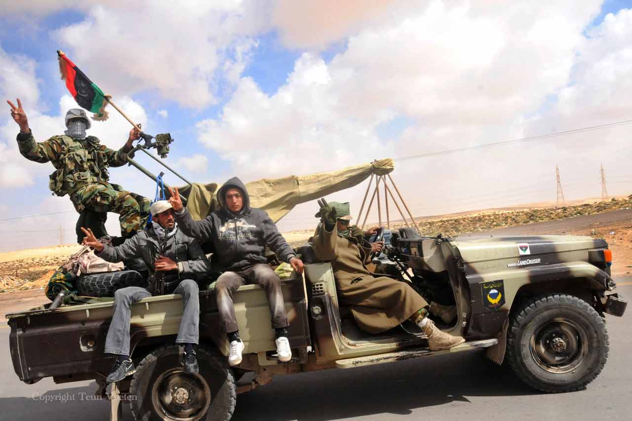 libya arab spring war conflict photo